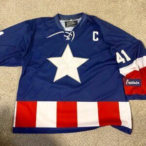 Geeky Jerseys Captain America, Marvel 3xl Rogers